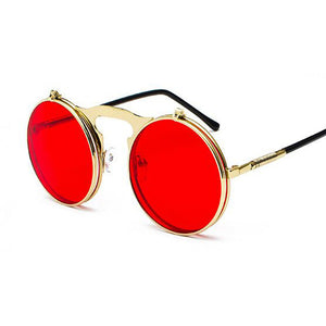 Vintage Metal Steampunk Sunglasses