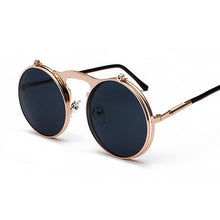 Load image into Gallery viewer, Vintage Metal Steampunk Sunglasses