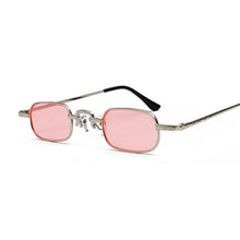 Load image into Gallery viewer, Vintage Small Square Steampunk Sunglasses
