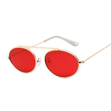 Load image into Gallery viewer, Vintage Small Oval Sunglasses