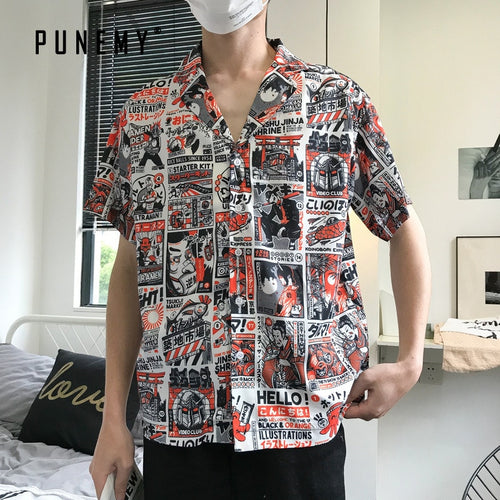 Vintage Harajuku Aloha Hawaii Shirt