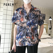 Load image into Gallery viewer, Vintage Graffiti Aloha Hawaii Shirt